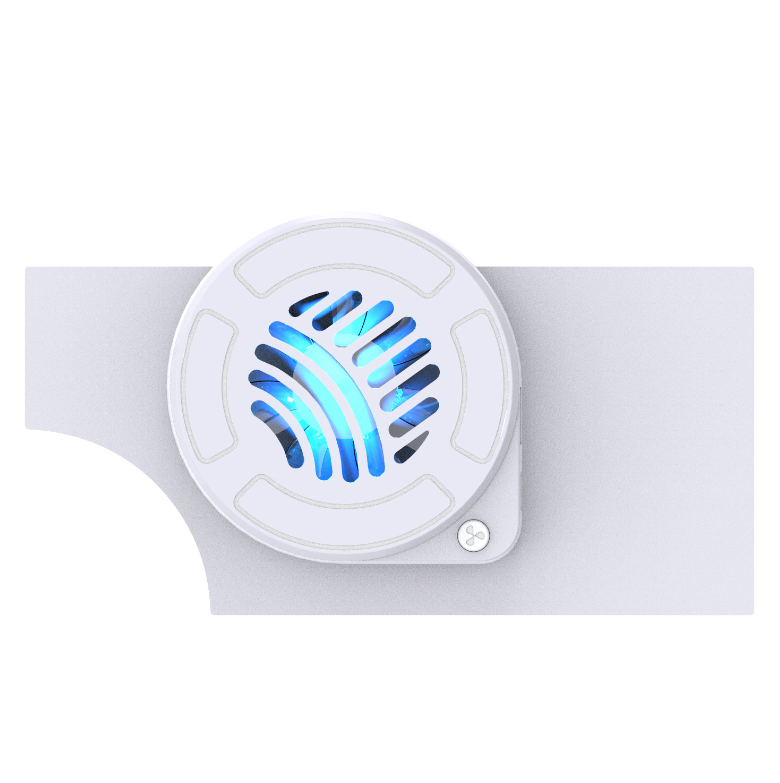 Cooling Fan with Blue Light for Switch OLED Dock