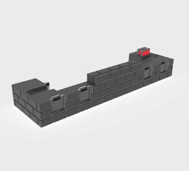 4 Slot Game Controller Charging Station with 8 Game Cards Storage for Nintendo Switch/Switch Oled /Swith Original Dock /Joy Con Charger Holder Stand