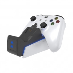 Dual Charging Dock With 2 Replaceable Battery Packs For X-one/s/Elite/SS/SX