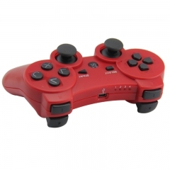 PS3 Wireless Controller with pp bag (red)