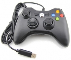 USB Wired Vibration Gamepad Joystick For PC Controller For Windows 7 / 8 / 10 Not for Xbox 360 Joypad with high quality *Black