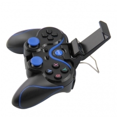android/Wireless Gamepad with holder(blue)