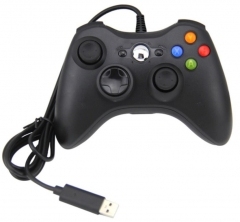 USB Wired Vibration Gamepad Joystick For PC Controller For Windows 7 / 8 / 10 Not for Xbox 360 Joypad with high quality *Black