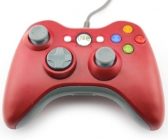 USB Wired Vibration Gamepad Joystick For PC Controller For Windows 7 / 8 / 10 Not for Xbox 360 Joypad with high quality *Red