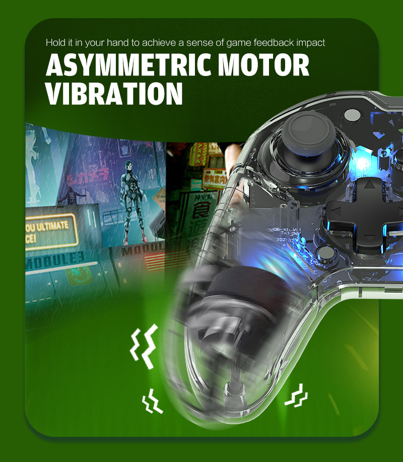 USB Wired Game Controller For Xbox One /Xbox One Slim /Xbox Series Slim / Xbox Series X and PC Gamepad Joystick with Built-in Dual Vibration