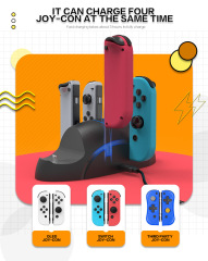6 in 1 Charging Station for Switch joycon/switch pro controller