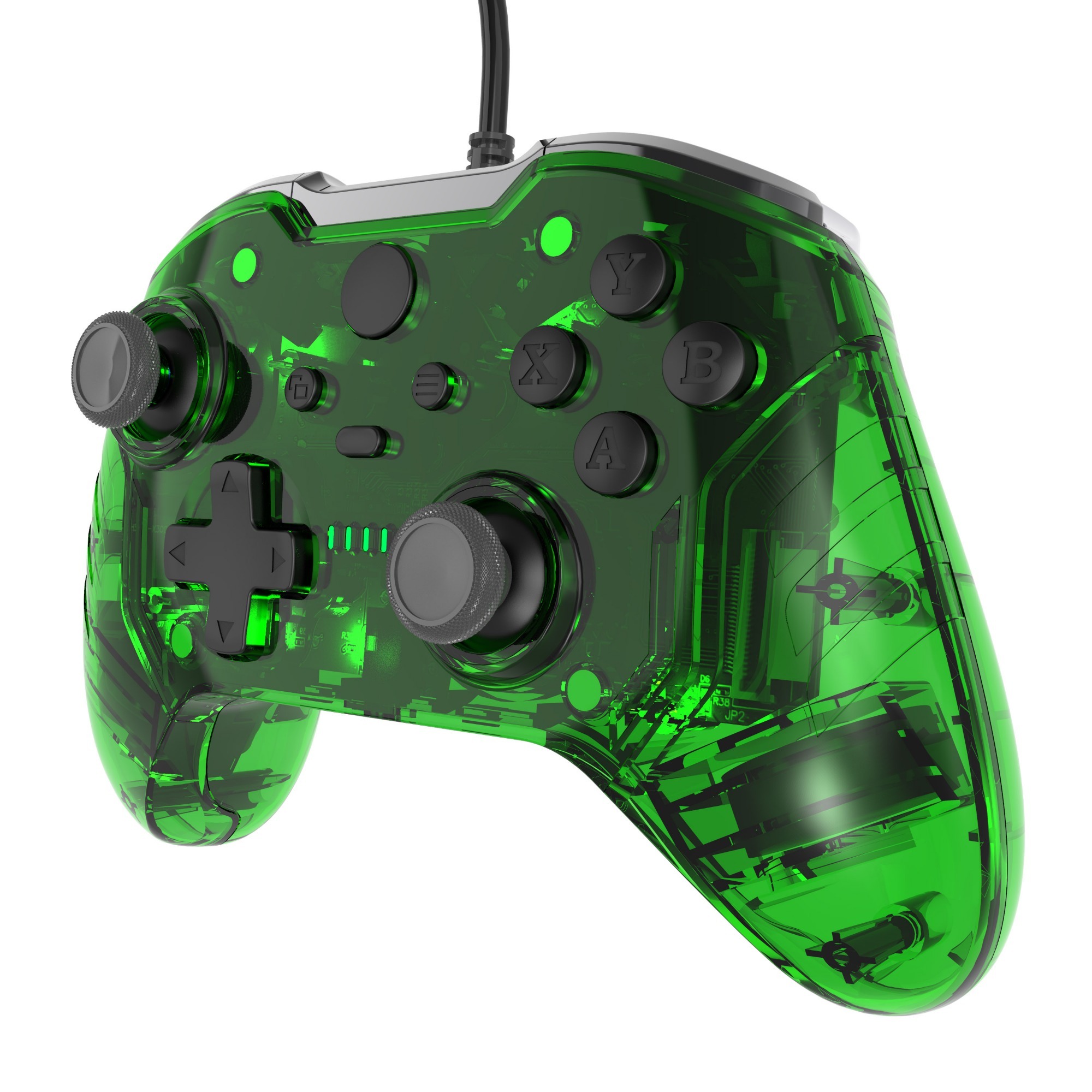 USB Wired Game Controller For Xbox One /Xbox One Slim /Xbox Series Slim / Xbox Series X and PC Gamepad Joystick with Built-in Dual Vibration
