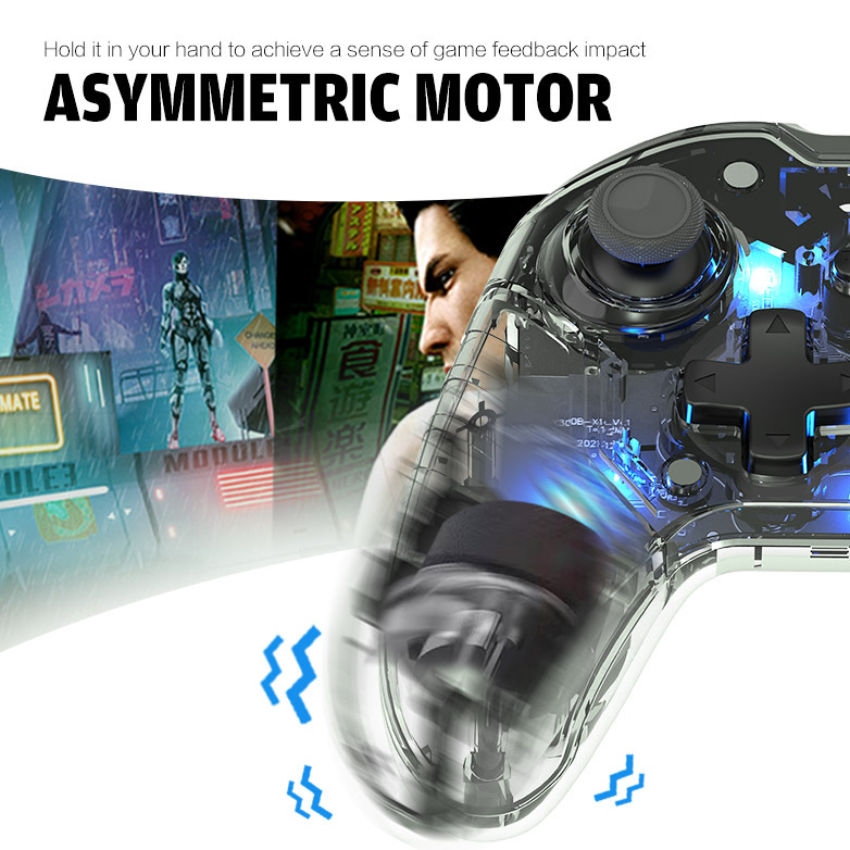 USB Wired Game Controller For Xbox One /Xbox One Slim /Xbox Series Slim / Xbox Series X and PC Gamepad Joystick with Built-in Dual Vibration