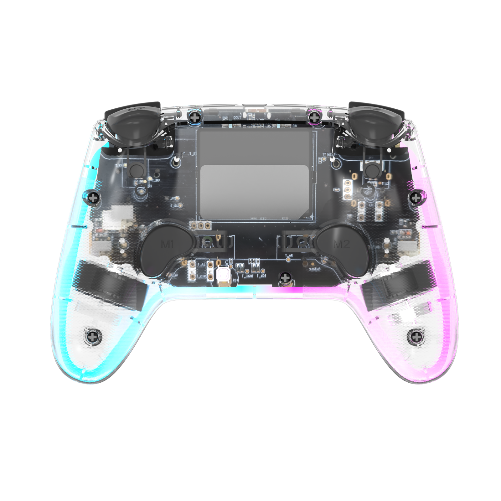 Switch/Lite/Oled/PC/IOS/Android/Steam RGB Breathing Lighting Wireless Controller With L2R2 Hall Sensor