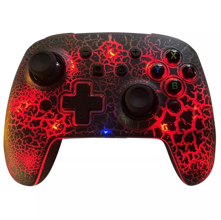 Switch/Switch LITE /PC/IOS/Android/Steam LED  breathing lighting Wireless controller -Elephant print black