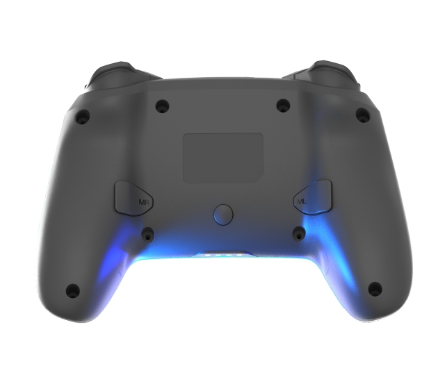 Switch/Lite/Oled/PC/IOS/Android/Steam RGB Breathing Lighting Wireless Controller/Elephant Print White