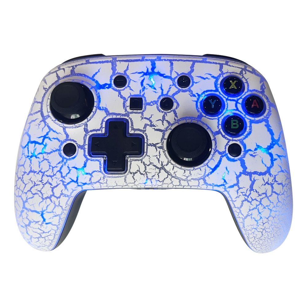 Switch/Lite/Oled/PC/IOS/Android/Steam RGB Breathing Lighting Wireless Controller/Elephant Print White