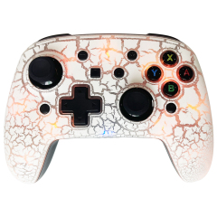 Switch/Lite/Oled/PC/IOS/Android/Steam RGB Breathing Lighting Wireless Controller/Elephant Print White