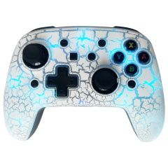 Switch/Lite/Oled/PC/IOS/Android/Steam RGB Breathing Lighting Wireless Controller/Elephant Print White