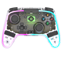 Switch/Lite/Oled/PC/IOS/Android/Steam RGB Breathing Lighting Wireless Controller With L2R2 Hall Sensor