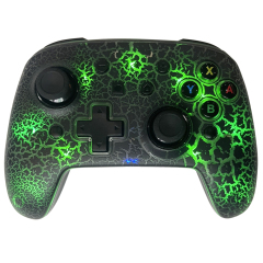 Switch/Switch LITE /PC/IOS/Android/Steam LED  breathing lighting Wireless controller -Elephant print black