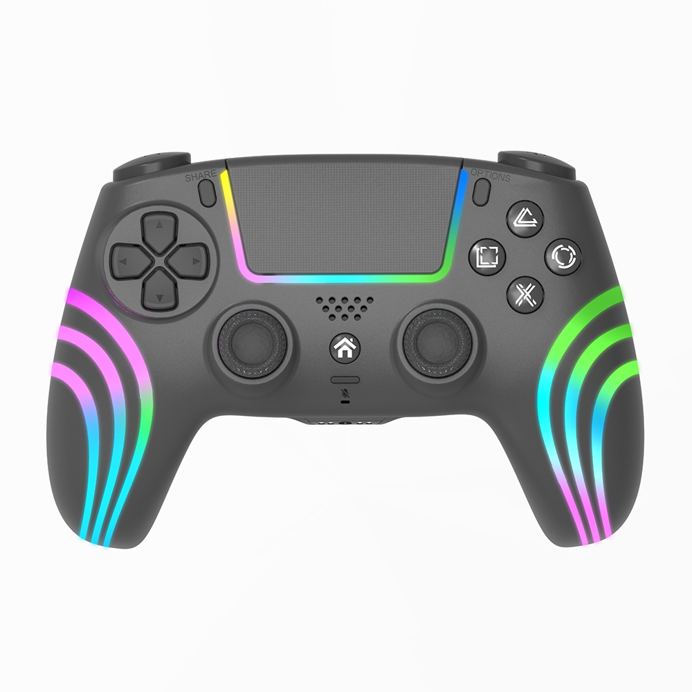 RGB LED Wireless Controller For PS4/PC/6colors