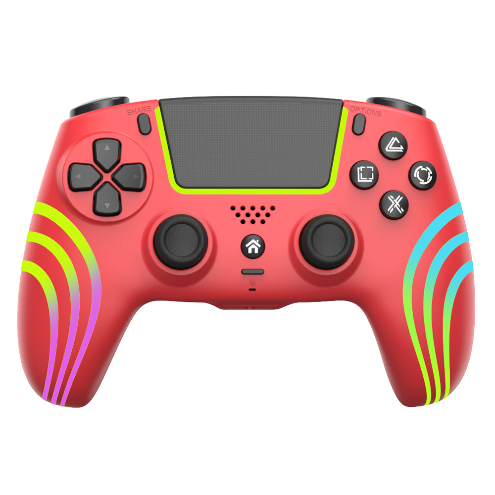 RGB LED Wireless Controller For PS4/PC/6colors