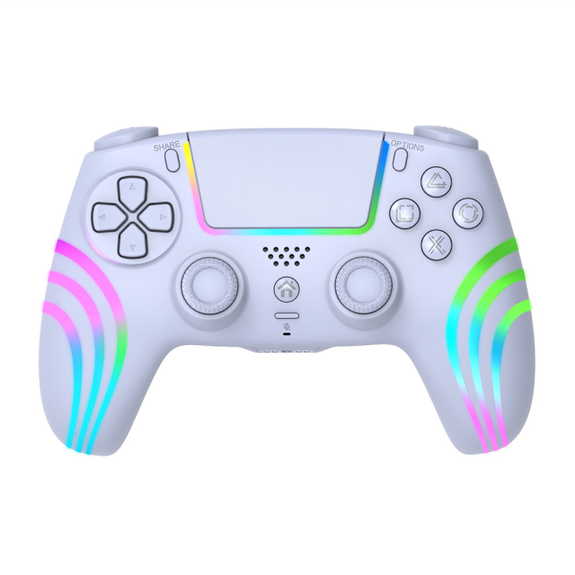 RGB LED Wireless Controller For PS4/PC/6colors
