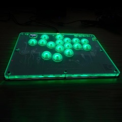 Arcade Stick 16Keys All-Button Controller Street Fight for PC/Ps3/Ps4/Switch/Steam