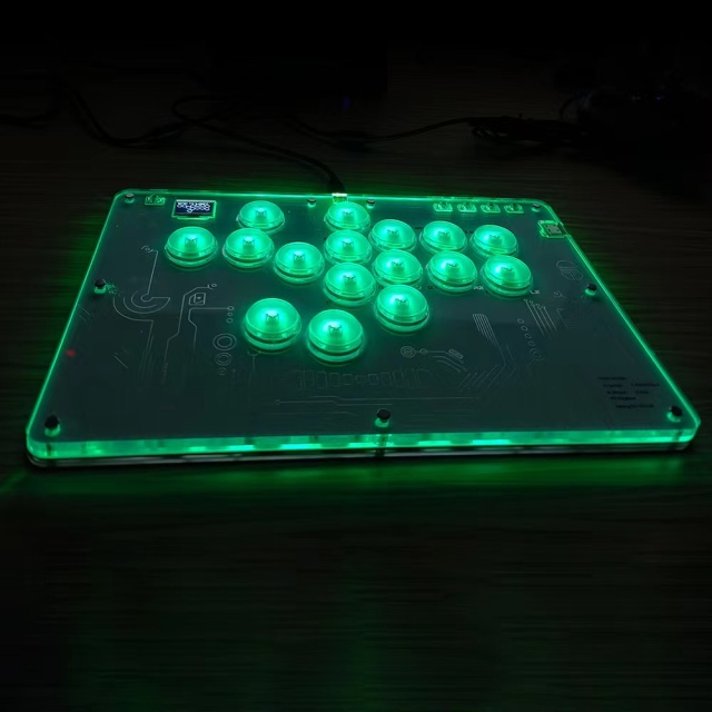 Arcade Stick 16Keys All-Button Controller Street Fight for PC/Ps3/Ps4/Switch/Steam