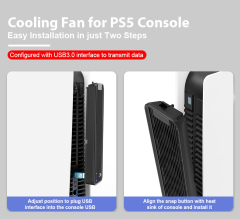 USB 3.0 Cooling Fan for PS5 Console (Digital edition/CD-ROM edition)