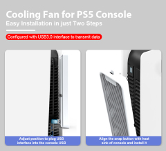 USB 3.0 Cooling Fan for PS5 Console (Digital edition/CD-ROM edition)
