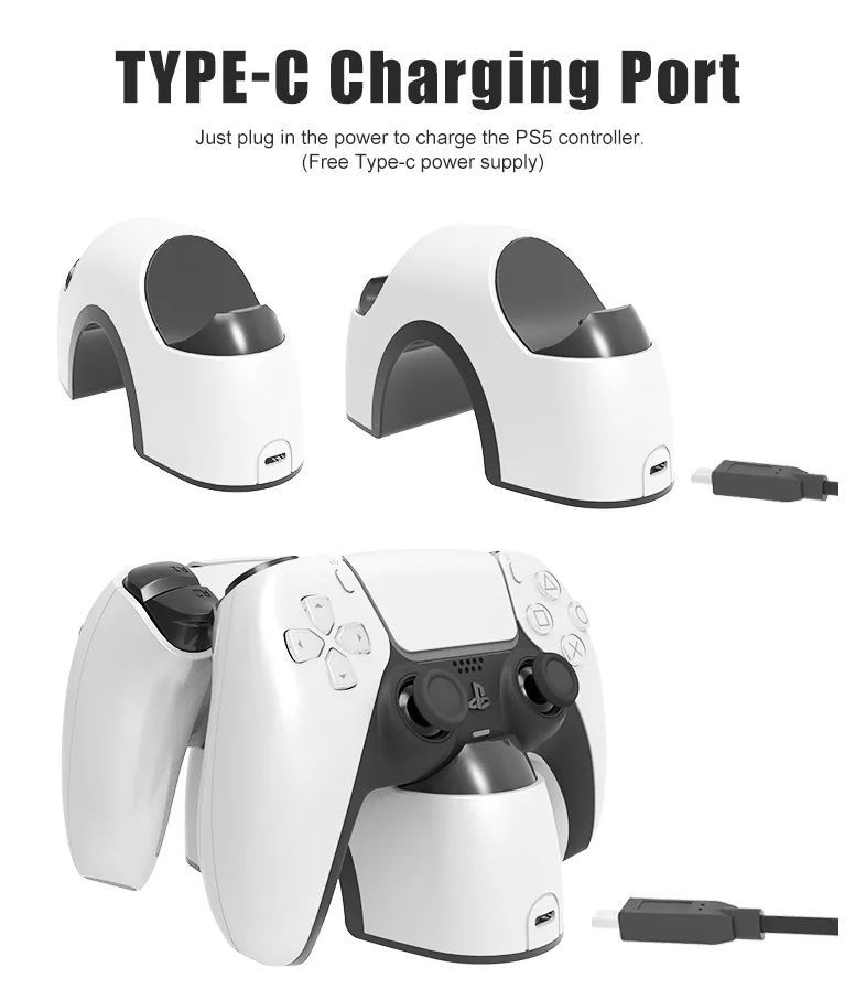 Dual Charging dock for PS5 Controller