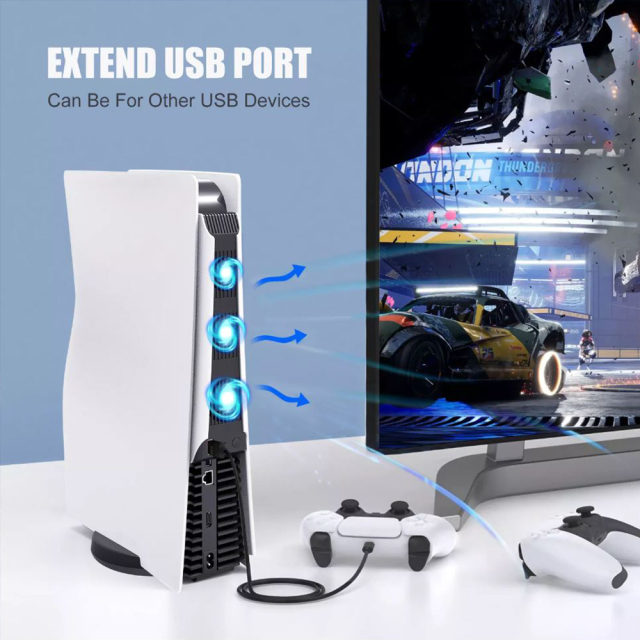 Cooling fan for PS5 console