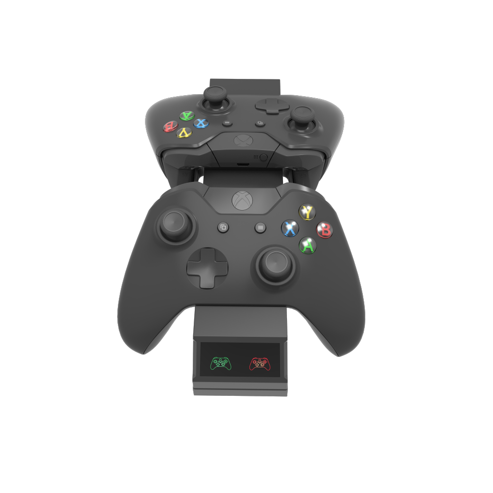 Dual Charging Dock With 2 Replaceable Battery Packs For X-one/Slim