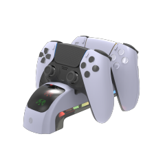 Controller Charging Station With Headset Holder For PS5 Slim