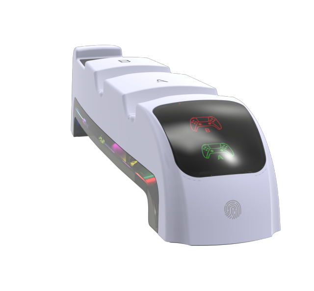 Controller Charging Station With Headset Holder For PS5 Slim