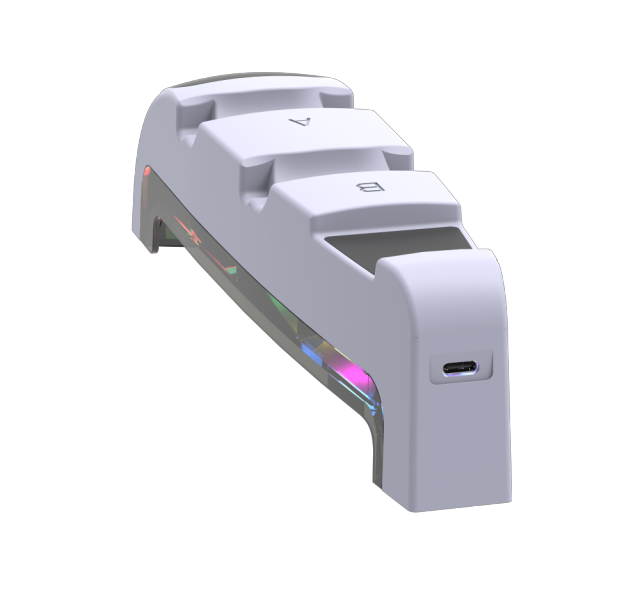 Controller Charging Station With Headset Holder For PS5 Slim