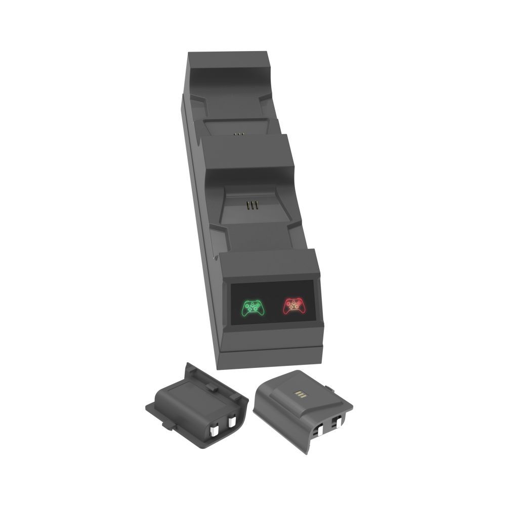 Dual Charging Dock With 2 Replaceable Battery Packs For X-one/Slim
