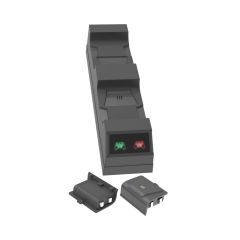 Dual Charging Dock With 2 Replaceable Battery Packs For X-one/Slim
