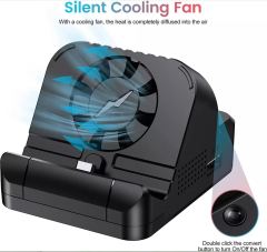 Switch/Switch OLED HD-MI TV Dock With Cooling Fan/Black