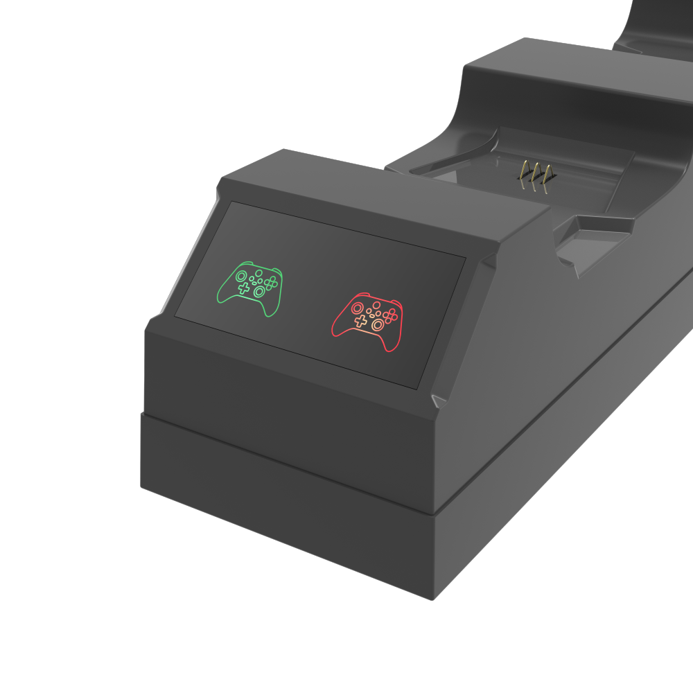 Dual Charging Dock With 2 Replaceable Battery Packs For X-one/Slim