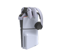 Controller Charging Station With Headset Holder For PS5 Slim