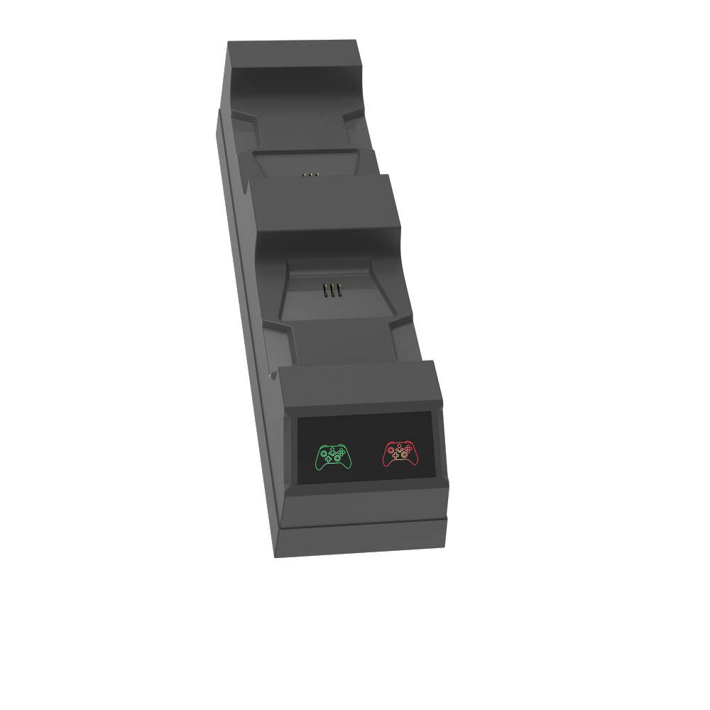 Dual Charging Dock With 2 Replaceable Battery Packs For X-one/Slim