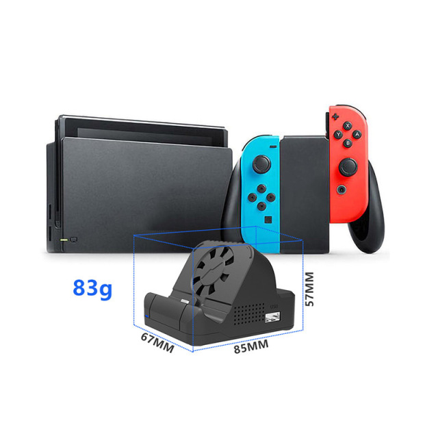 Switch/Switch OLED HD-MI TV Dock With Cooling Fan/Black