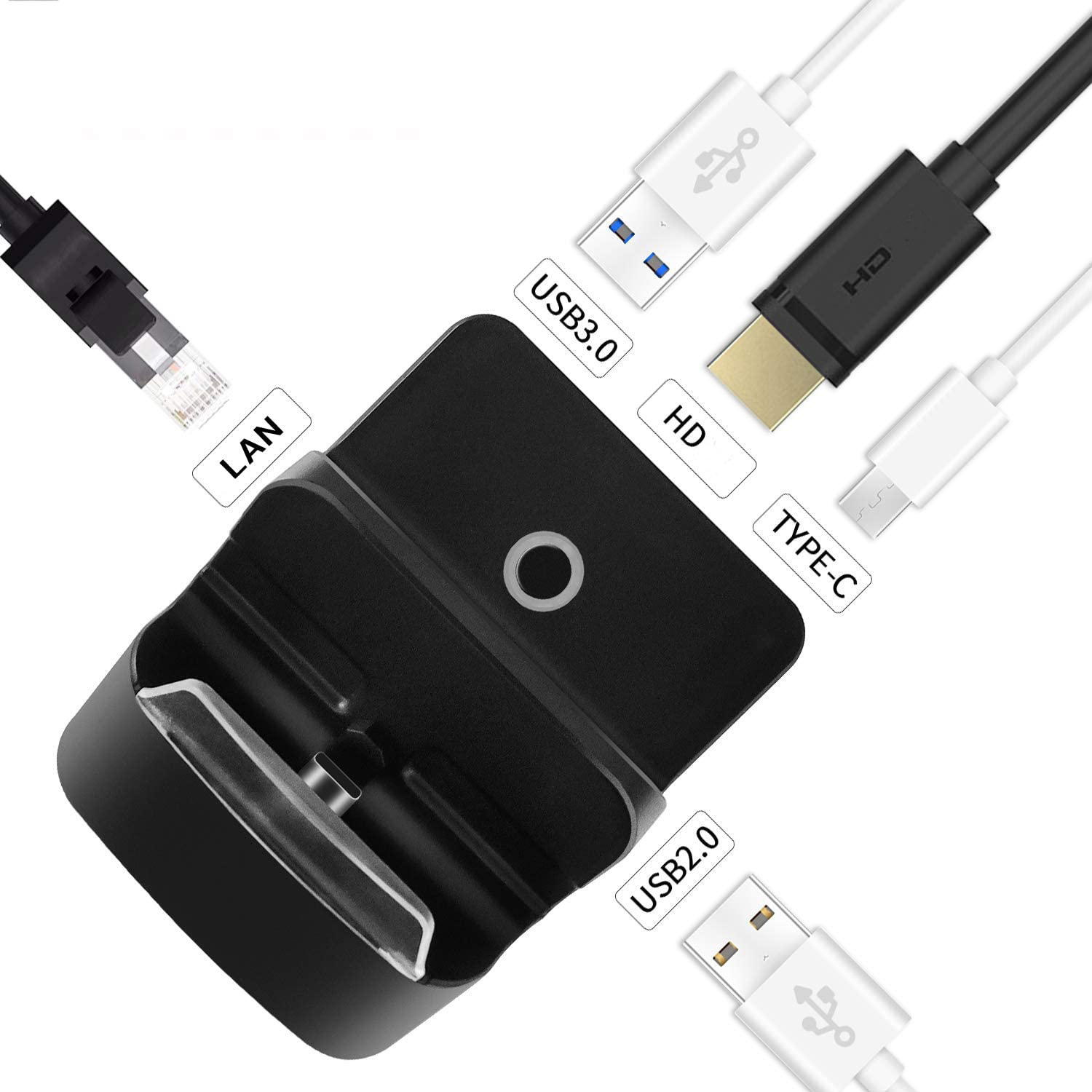 TV Docking Station With 1000Mbs Ethernet For Switch/Switch OLED