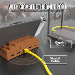 TV Docking Station With 1000Mbs Ethernet For SW/SW OLED/3 colors