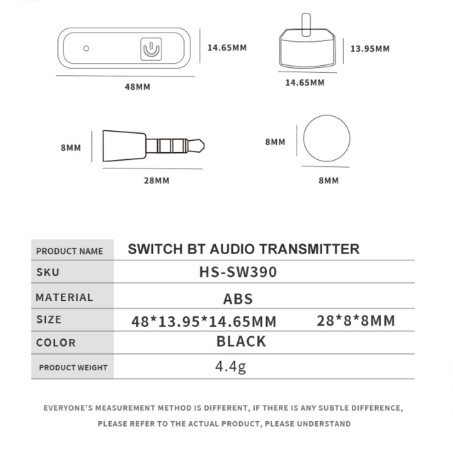 Switch/Switch Lite Bluetooth Transmitter
