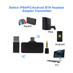 PS5/PS4/PC/Switch/Switch Lite Bluetooth 5.0 Transmitter