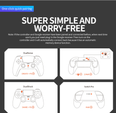 Bluetooth Controller Converter For PS5/SW/SW OLED/SW LITE/ PC/STEAM/TESLA