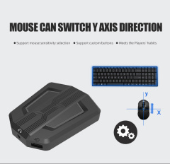 With Audio Keyboard and Mouse Adapter For Switch/Xbox One/PS4/PS3