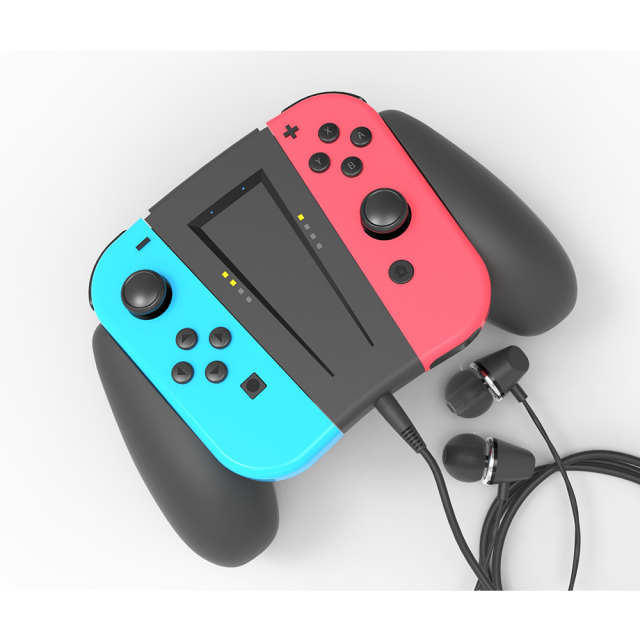Switch Joy-Con Charging Grip With 3.5mm Audio