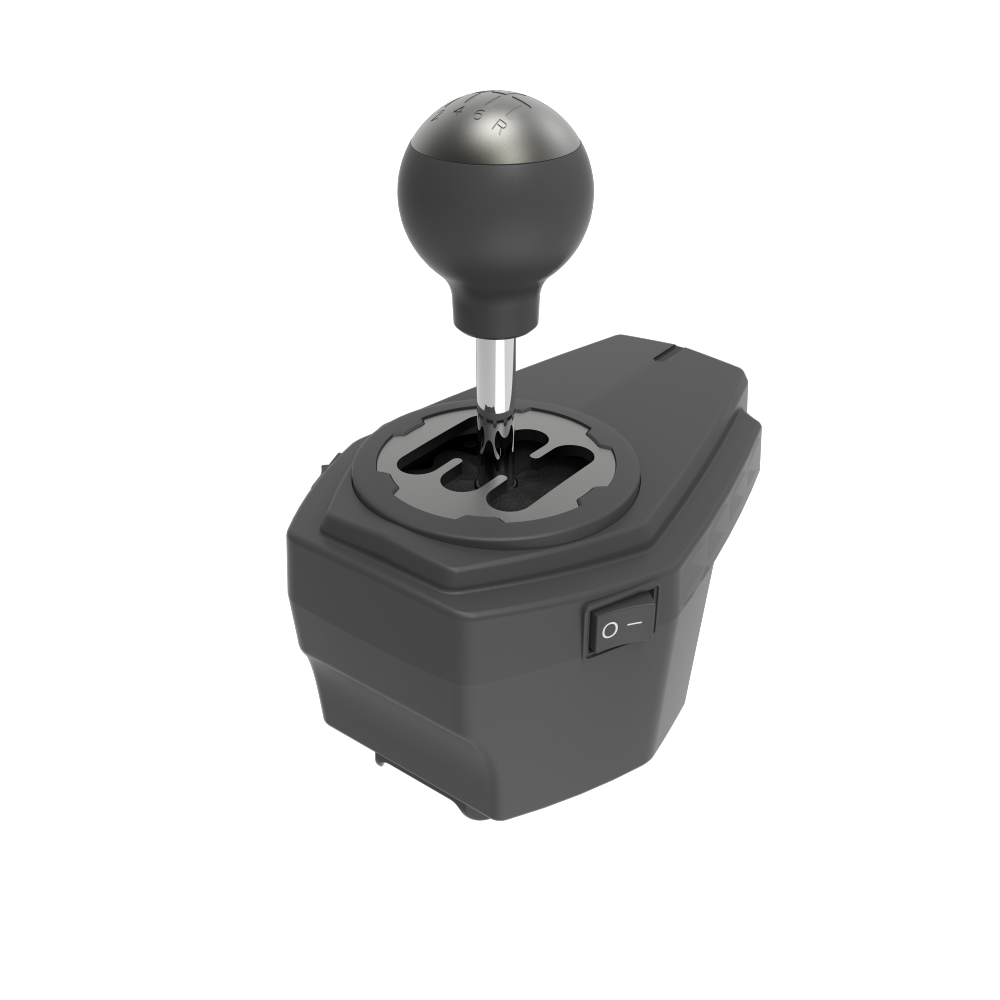 With shift lever for Xbox Series X & S /Xbox One/PS4/PS4 SLIM/PS4 Pro/ PS3/SWITCH/PC Game Wheel