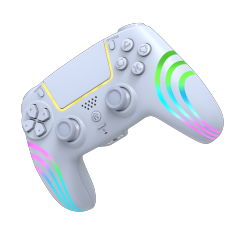 RGB LED Wireless Controller For PS4/PC Support OEM