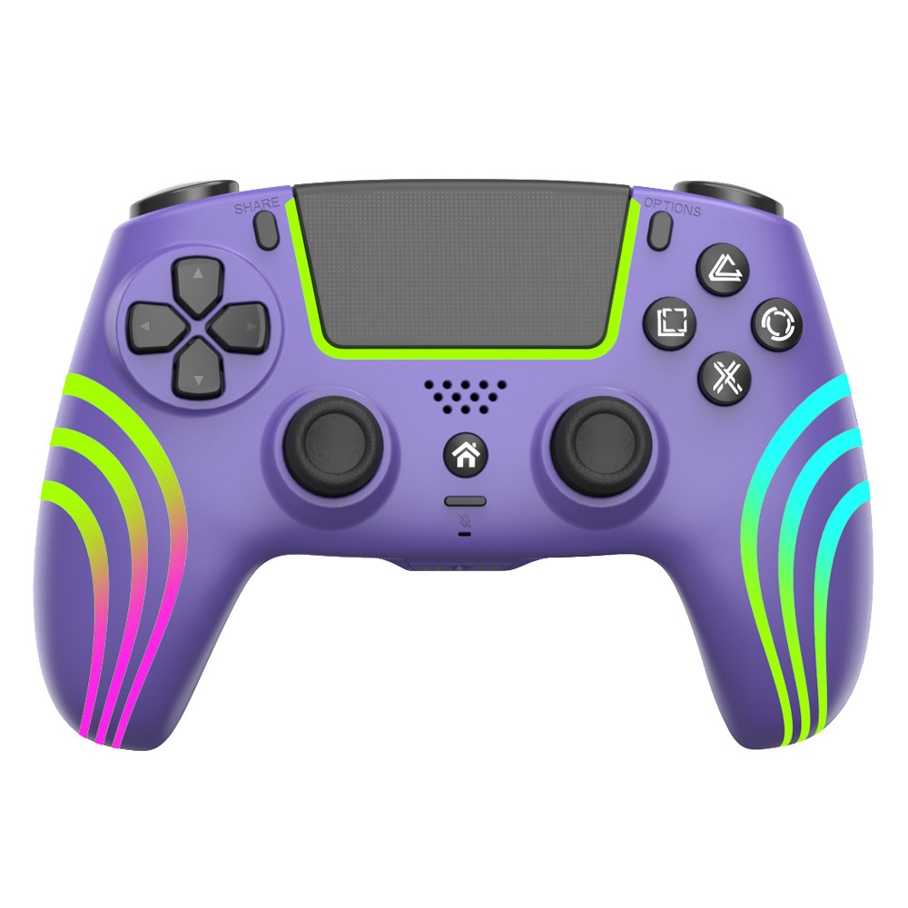 RGB LED Wireless Controller For PS4/PC Support OEM